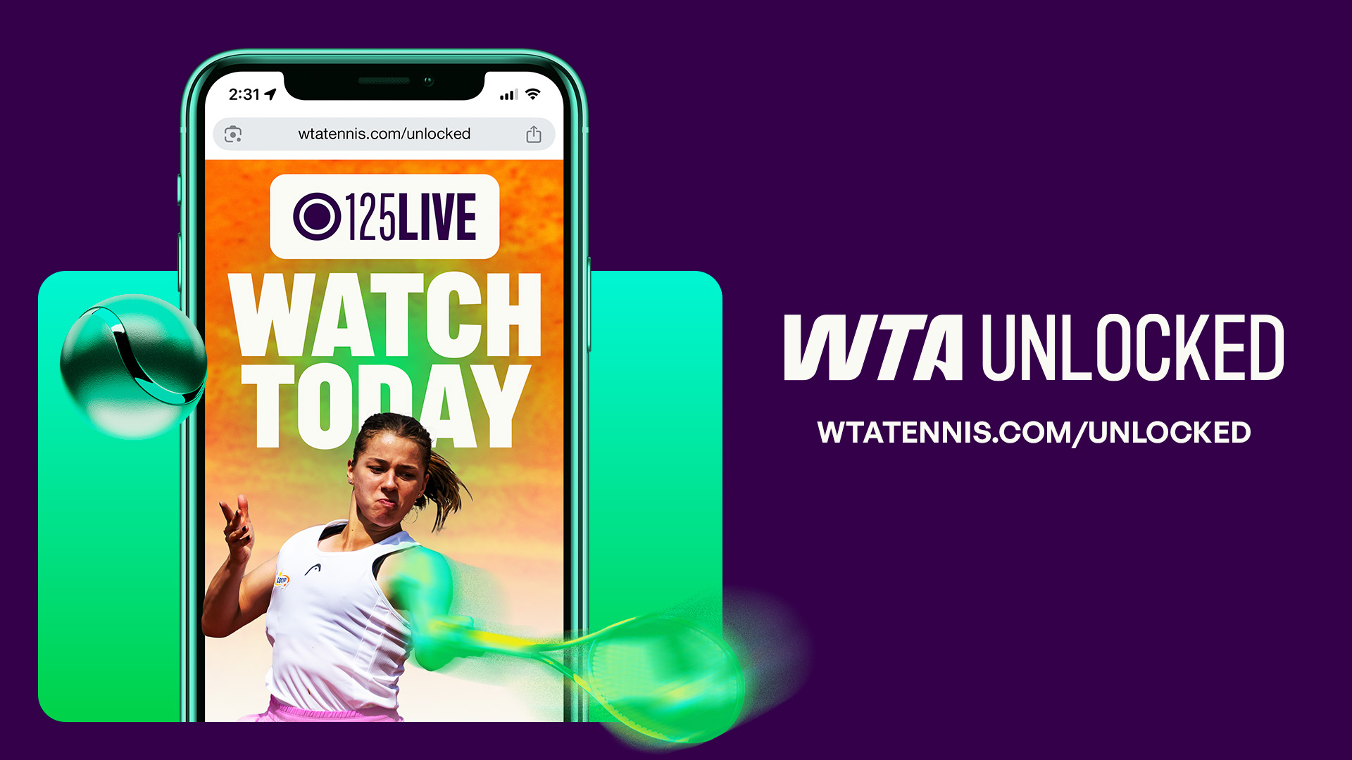 WTA 125 Live — Watch Today on WTA Unlocked